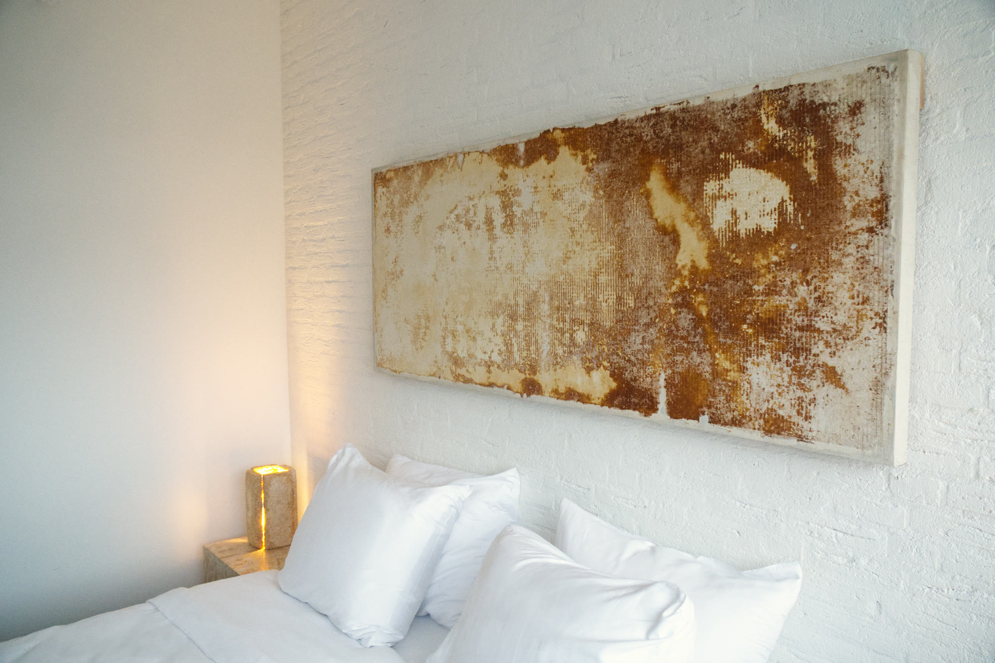Mush Room, mycelium wall piece